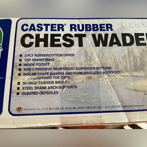 FISHING GEAR - WADERS SIZE 8 - Picture 2 of 5